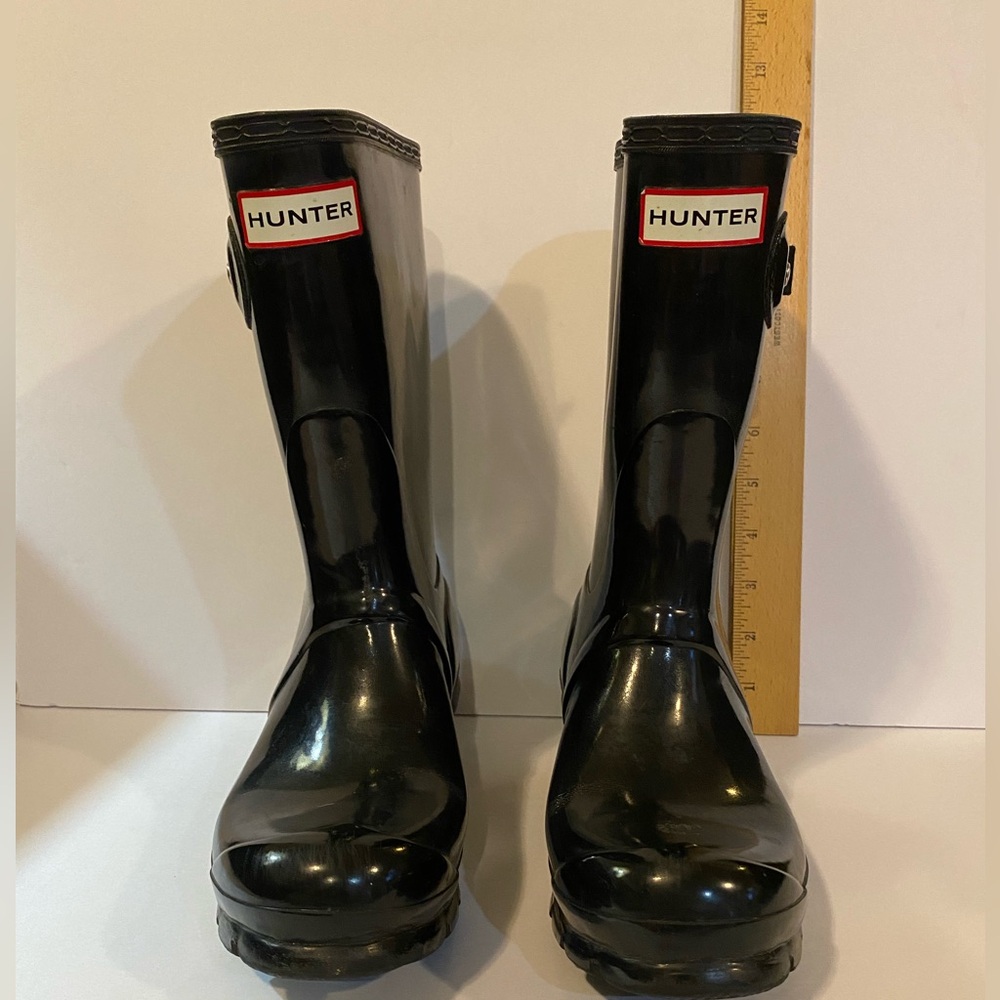 Hunter Black Waterproof Boots